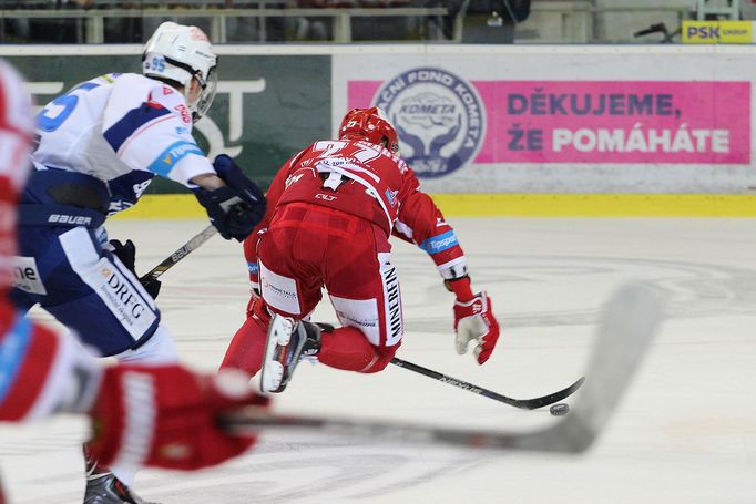 ELH, Kometa-Třinec: Vlastimil Dostálek - Marek Růžička