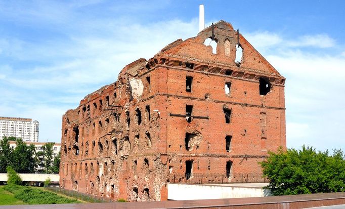 Russia. Volgograd. A memorial complex - Museum-panorama Stalingrad battle.