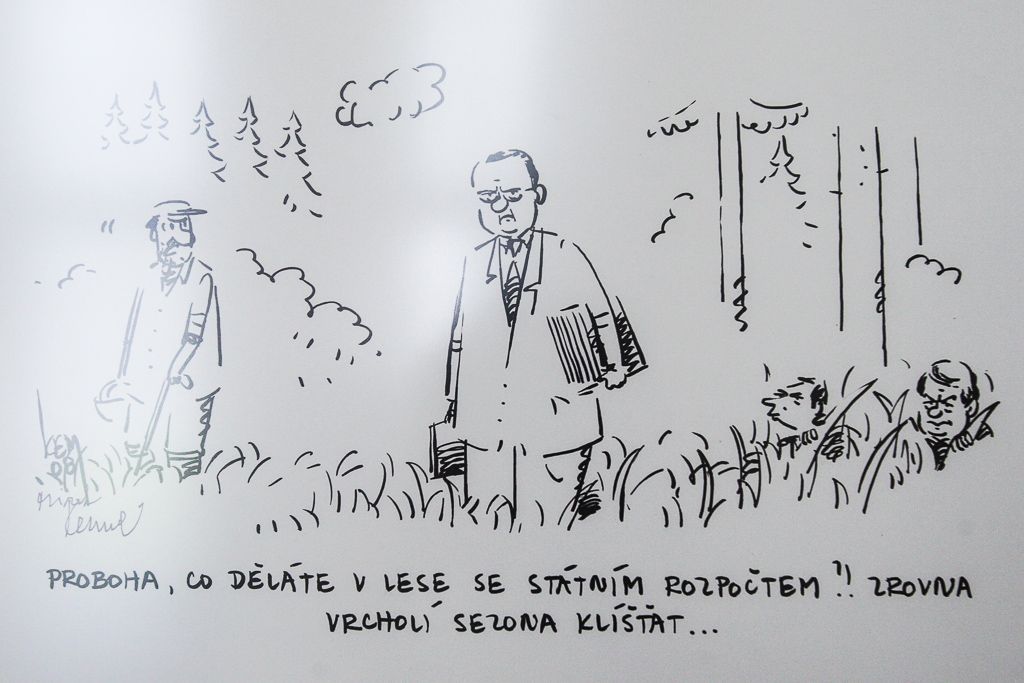 Poslední den ministra Miroslava Kalouska