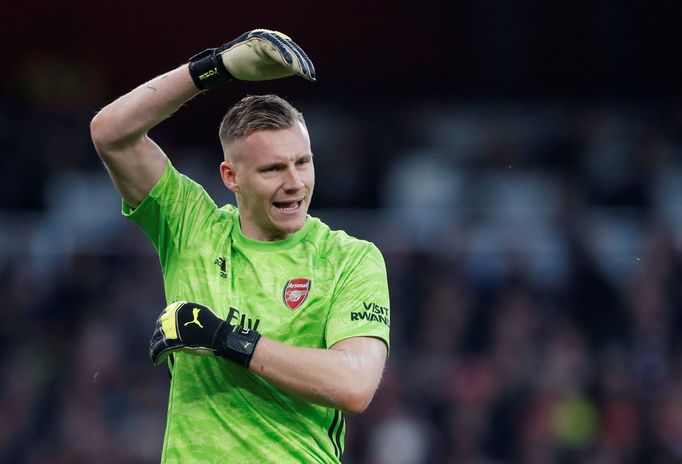 Soccer Football - Premier League - Arsenal v Chelsea - Emirates Stadium, London, Britain - December 29, 2019  Arsenal's Bernd Leno looks dejected after Jorginho scored Ch