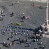 Oběti války na Ukrajině, měsíc od začátku, Staroměstské náměstí, happening Amnesty International