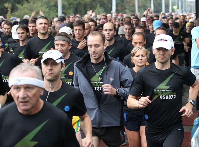 Běžecké závody We Run Prague na 10 km z pražského Podolí.