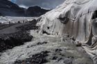 Rakousko - tání ledovců - Kaunertal