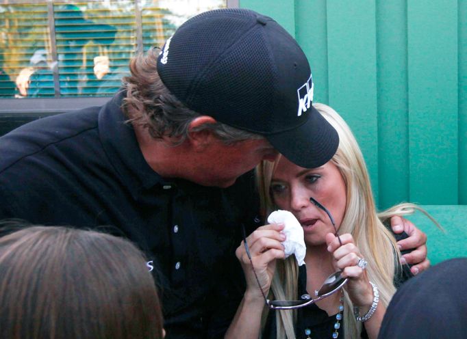 Phil Mickelson s manželkou Amy