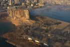 Takto vypadá zkáza Bejrútu z dronu. Mohutnou explozi cítili až na Kypru