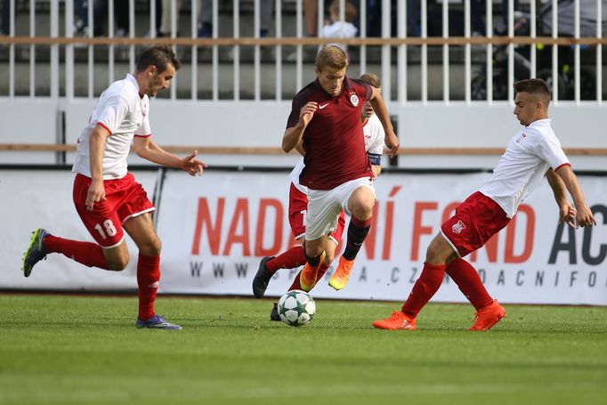 Sparta Praha U19 (dorost) - Mladost Podgorica, Youth LeagueSparta Praha U19 - Mladost Podgorica, Youth League, Zinedin Mustedanagič