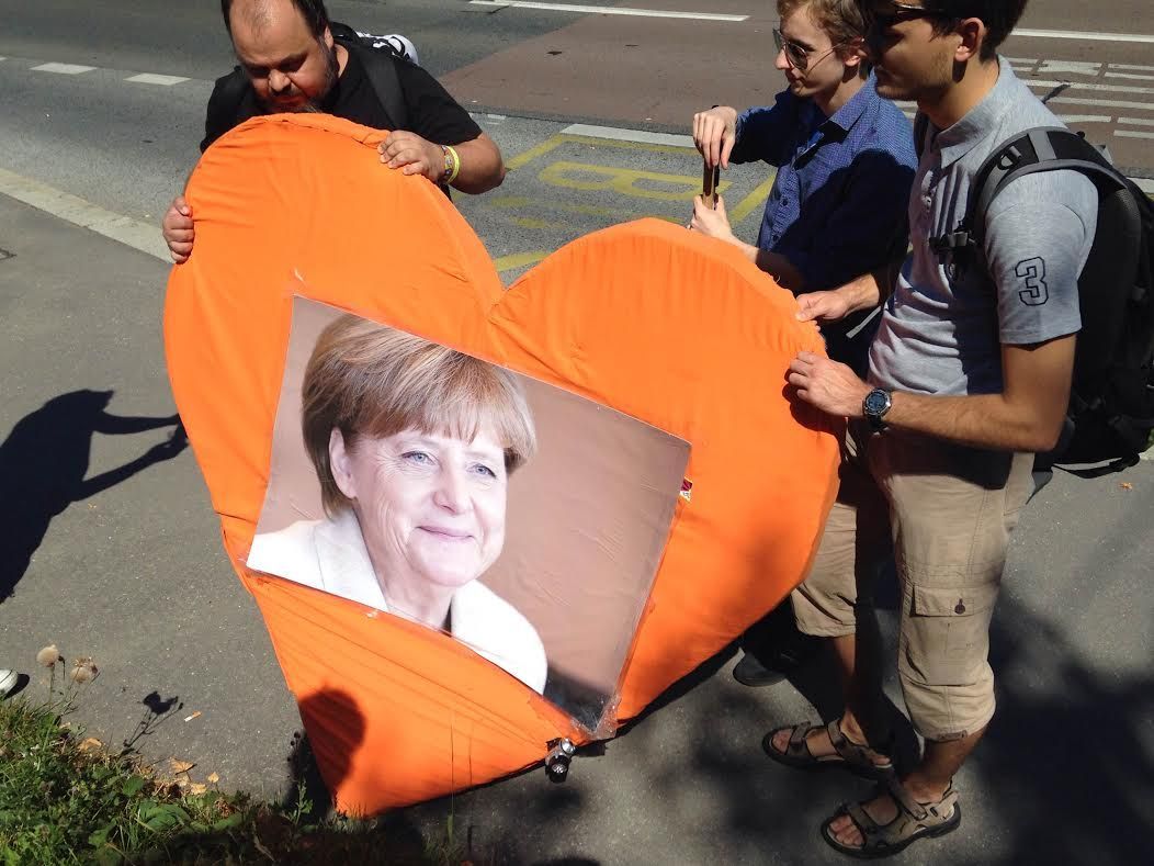 Návštěva Angely Merkelové v Praze