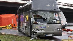 Nehoda autobusu u Berlína