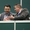 Fed Cup 2017: Tomáš Tuhý a Ivo Kaderka
