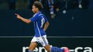 EL, Schalke 04-Sparta: Leroy Sane slaví gól na 2:2