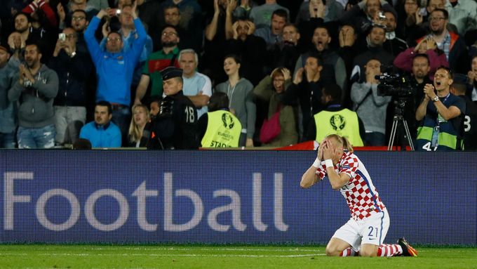 Chorvaté byli po vyřazení v osmifinále Eura smutní.