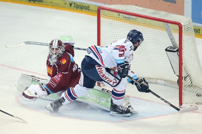 HC Sparta Praha - HC Vítkovice Ridera: Matěj Machovský