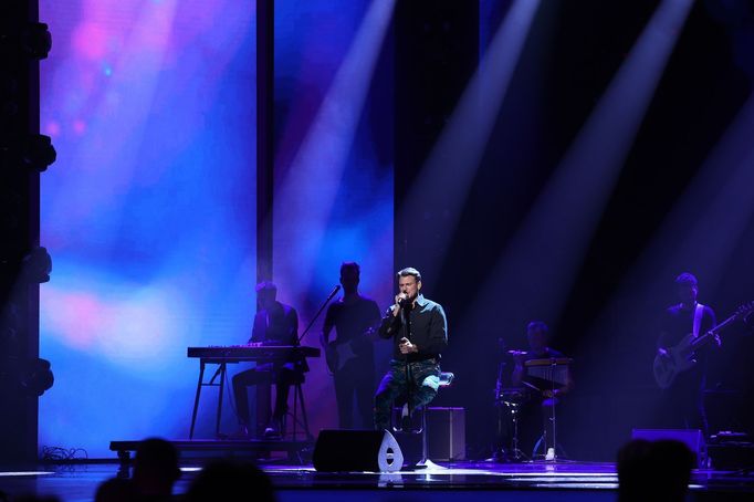 Na Českém slavíkovi zazpíval Vojtěch Dyk.