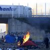 Uprchlický tábor Džungle v Calais