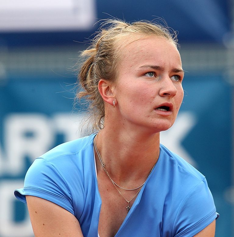 Barbora Krejčíková na Sparta Prague Open 2014