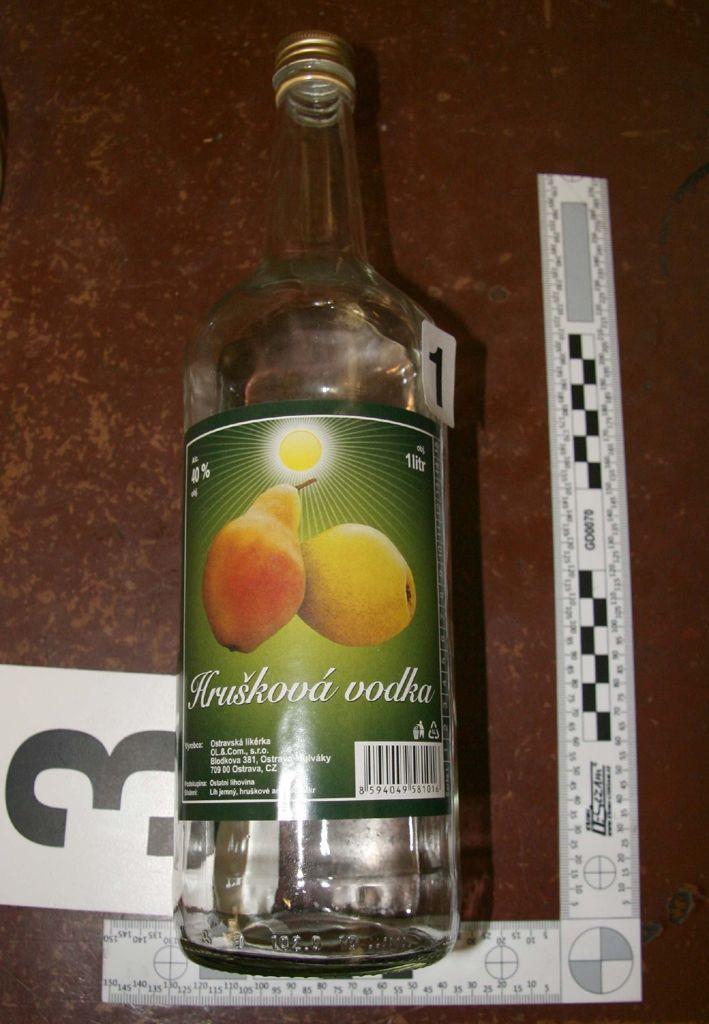 Hrušková vodka - jed - metanol