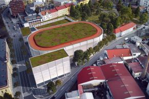 Jihlava postaví nový zimní stadion. Bude průhledný a na střeše bude mít běžecký ovál