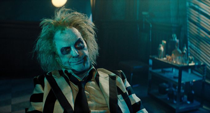 Michael Keaton jako Beetlejuice.