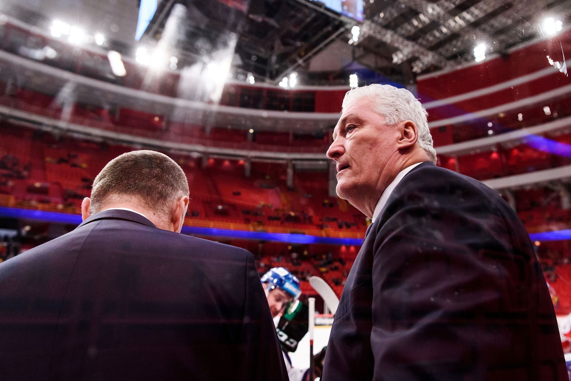 hokej, Švédsko hry 2020, Česko - Rusko, trenér Miloš Říha
