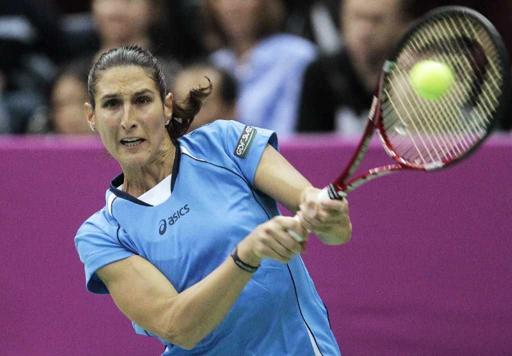 Fed Cup 2011: Vriginie Razzanaová (Francie)