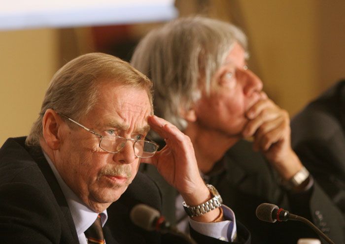 Václav Havel a André Glucksmann