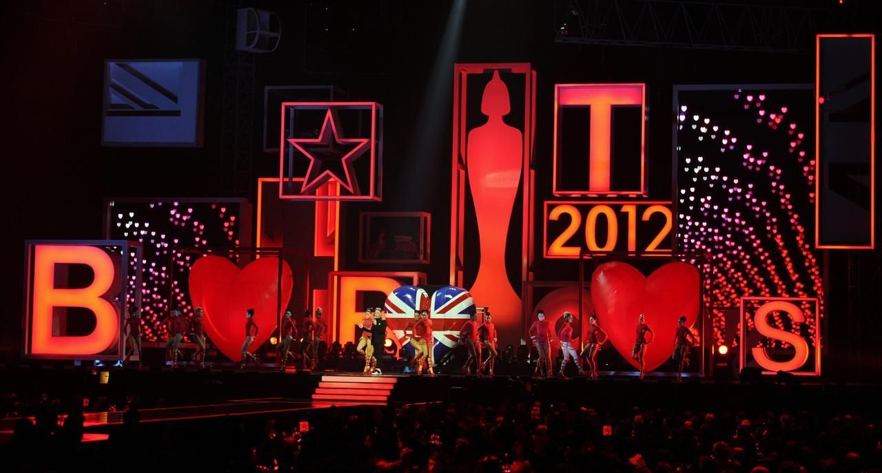 Brit awards 2012 - Olly Murse