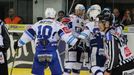 Čtvrté finále extraligy Kometa Brno vs. Liberec, oslavy