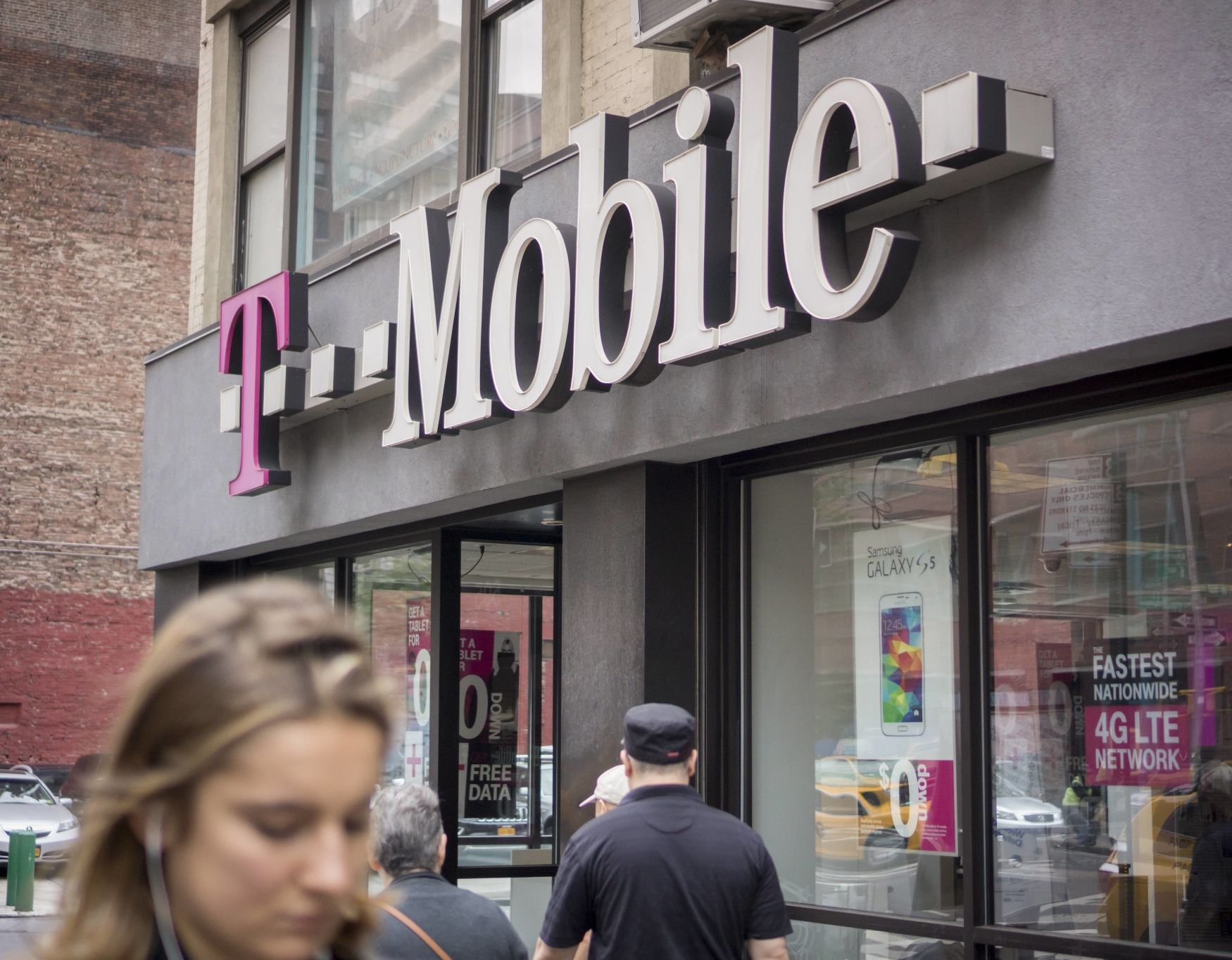 T-Mobile, logo, pobočka