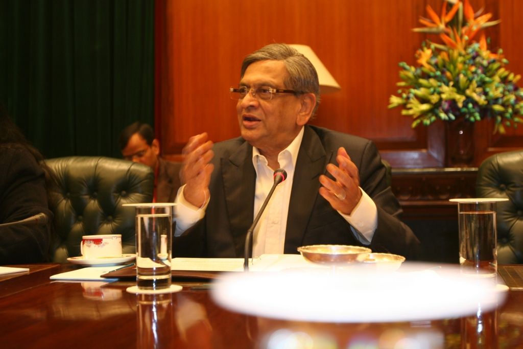 Šri Krišna, ministr zahraničí Indie