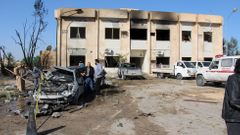 Libye - Zlitán - útok