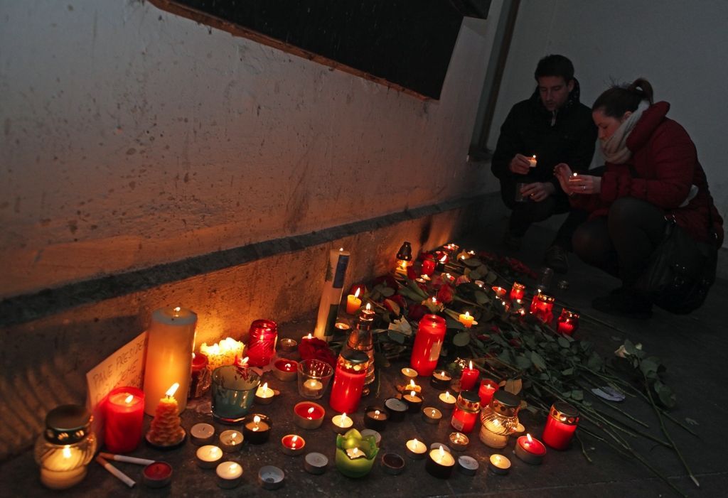 václav Havel zemřel - Národní třída