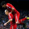 Fotbal, Liga mistrů, Barcelona - Bayern Mnichov: Javi Martinez a Arjen Robben