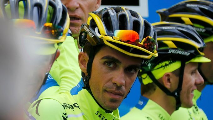 Podívejte se na fotografie z tréninku týmu Saxo-Tinkoff a jeho lídra Alberta Contadora.