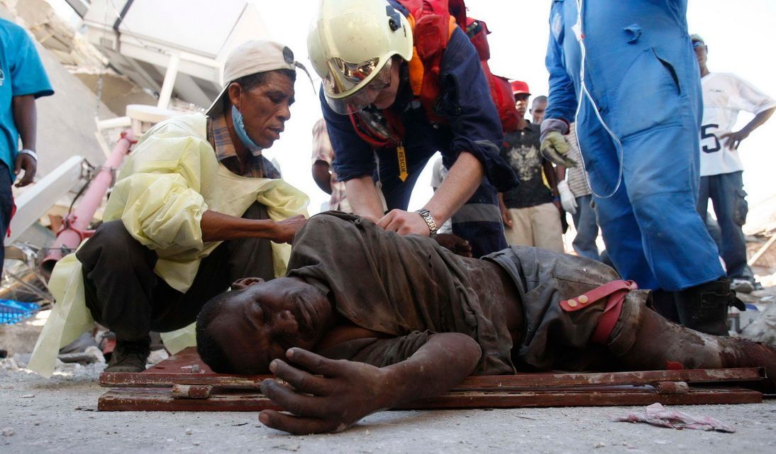 Haiti po zemětřesení-den čtvrtý