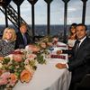 Trump Macron večeře