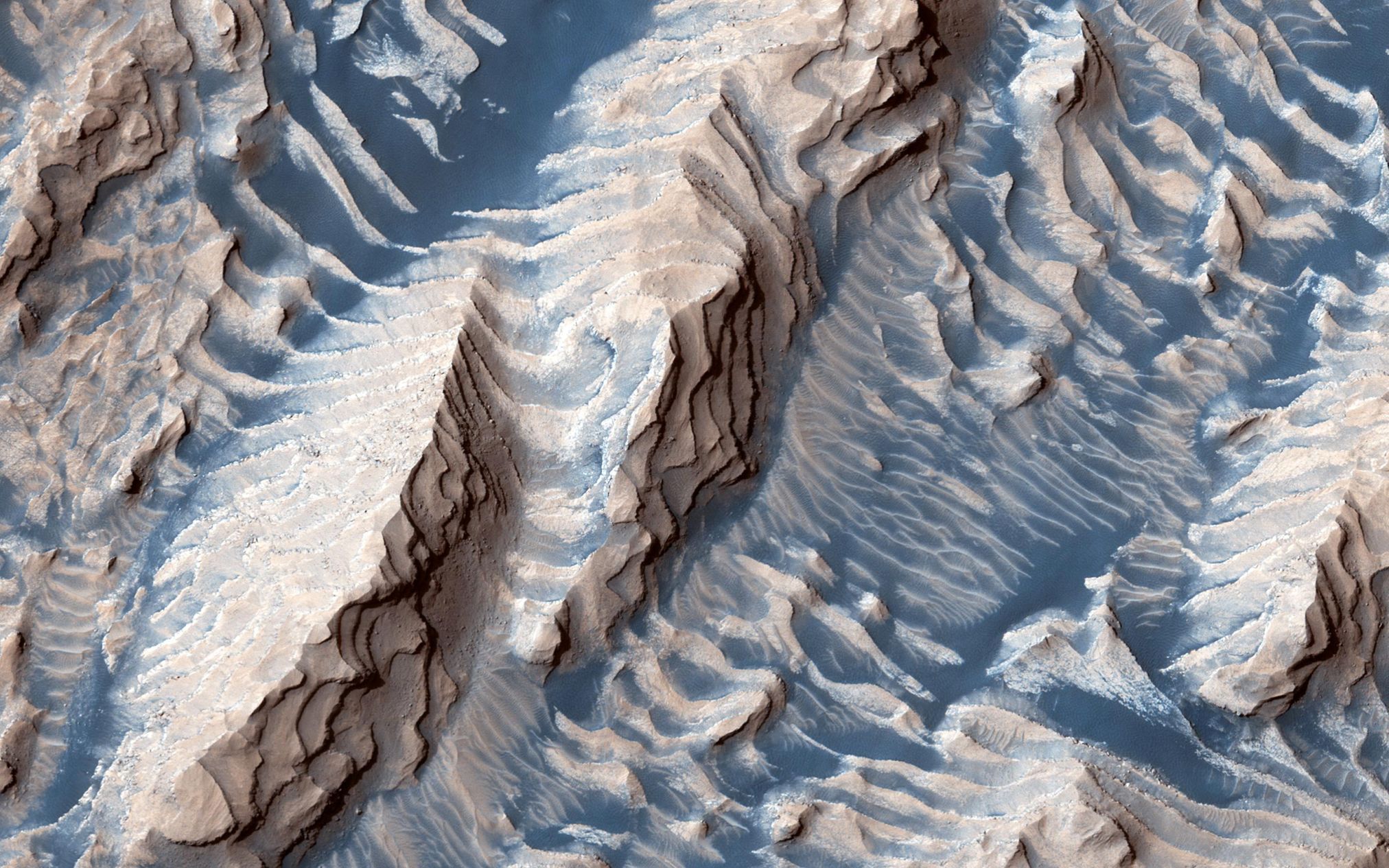 Kráter Danielson na Marsu