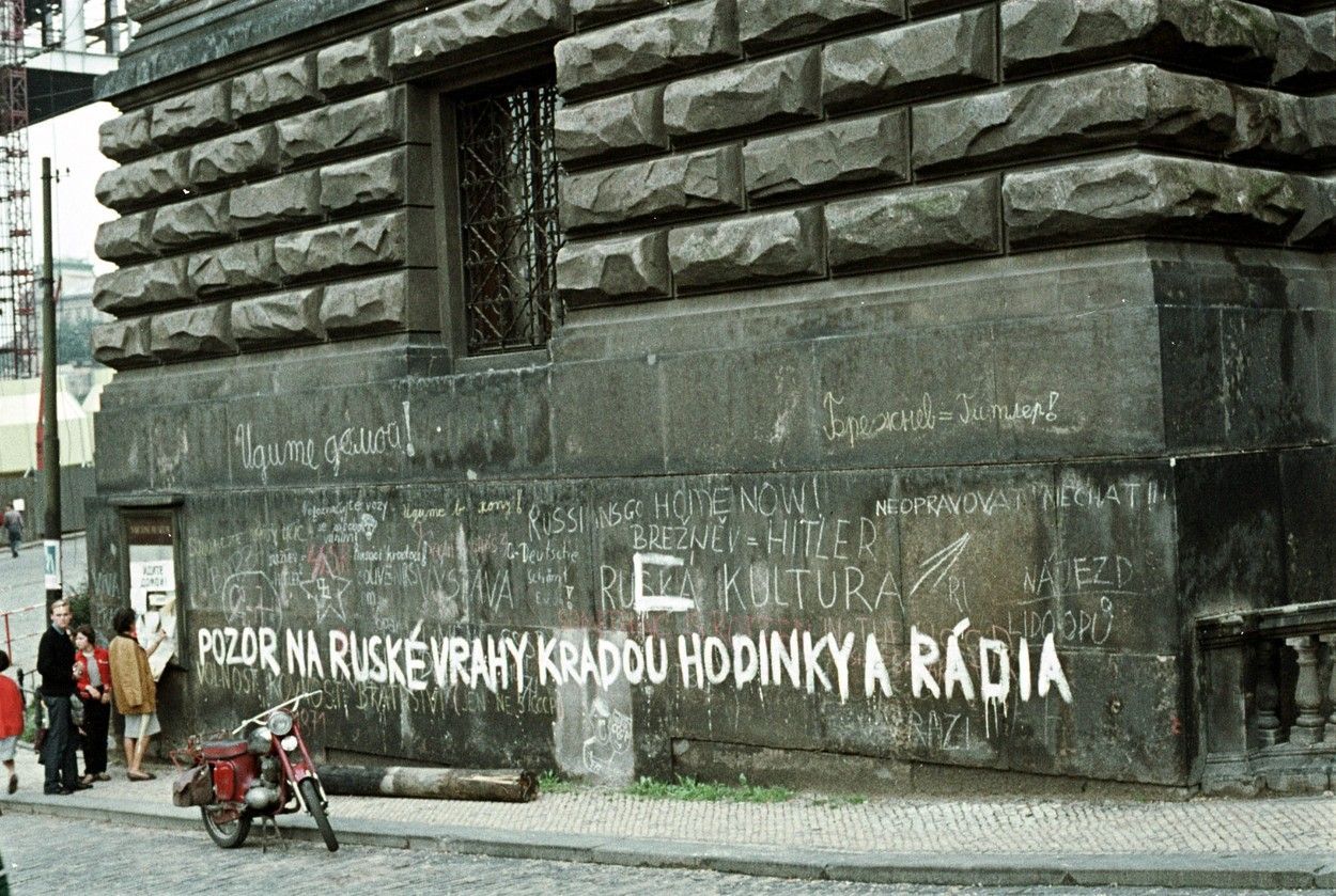 Okupace Československa SSSR 1968 1991