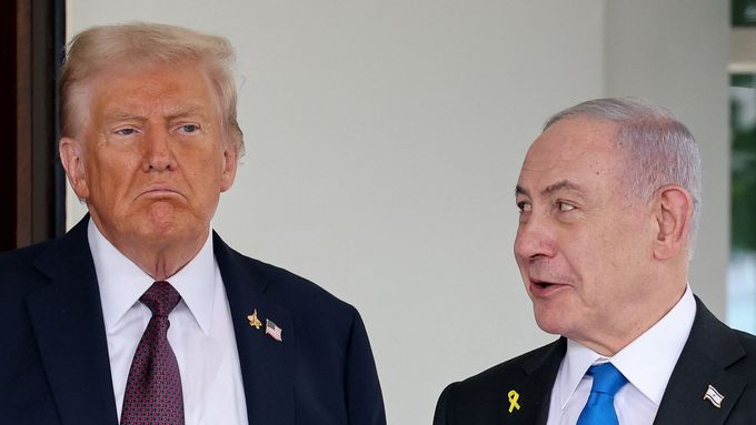 Americký prezident Donald Trump a izraelský premiér Benjamin Netanjahu. Archivní foto.