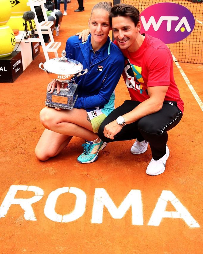 Karolína Plíšková a Michal Hrdlička, Řím 2019