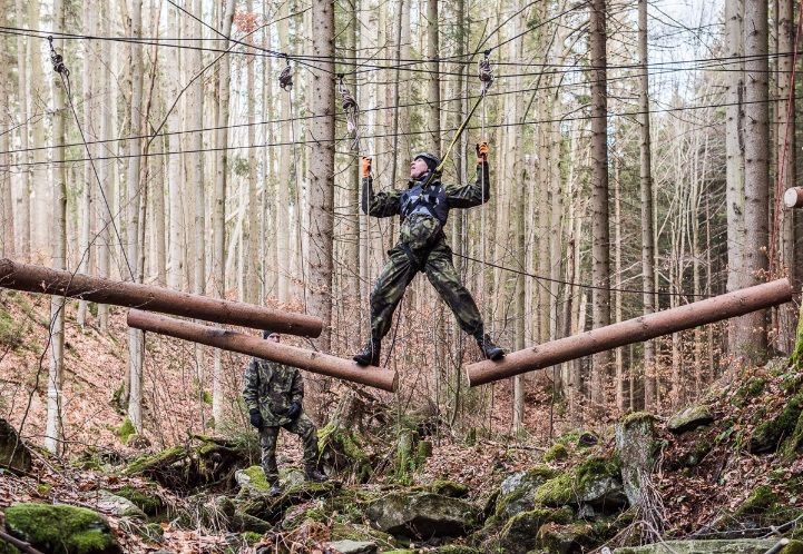 Extrémní armádní závod Winter Survival 2018