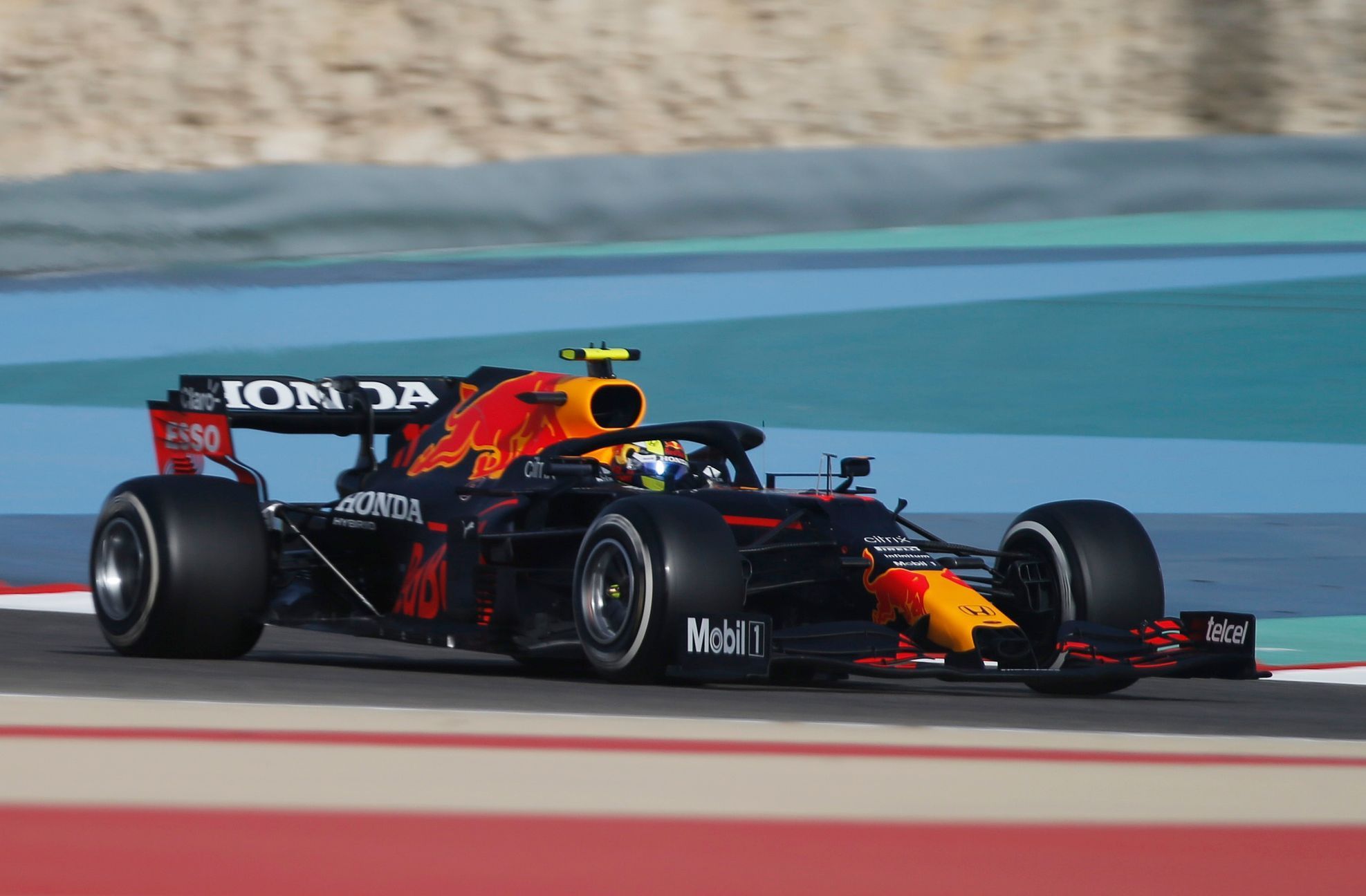Testy F1 v Bahrajnu 2021: Sergio Pérez, Red Bull