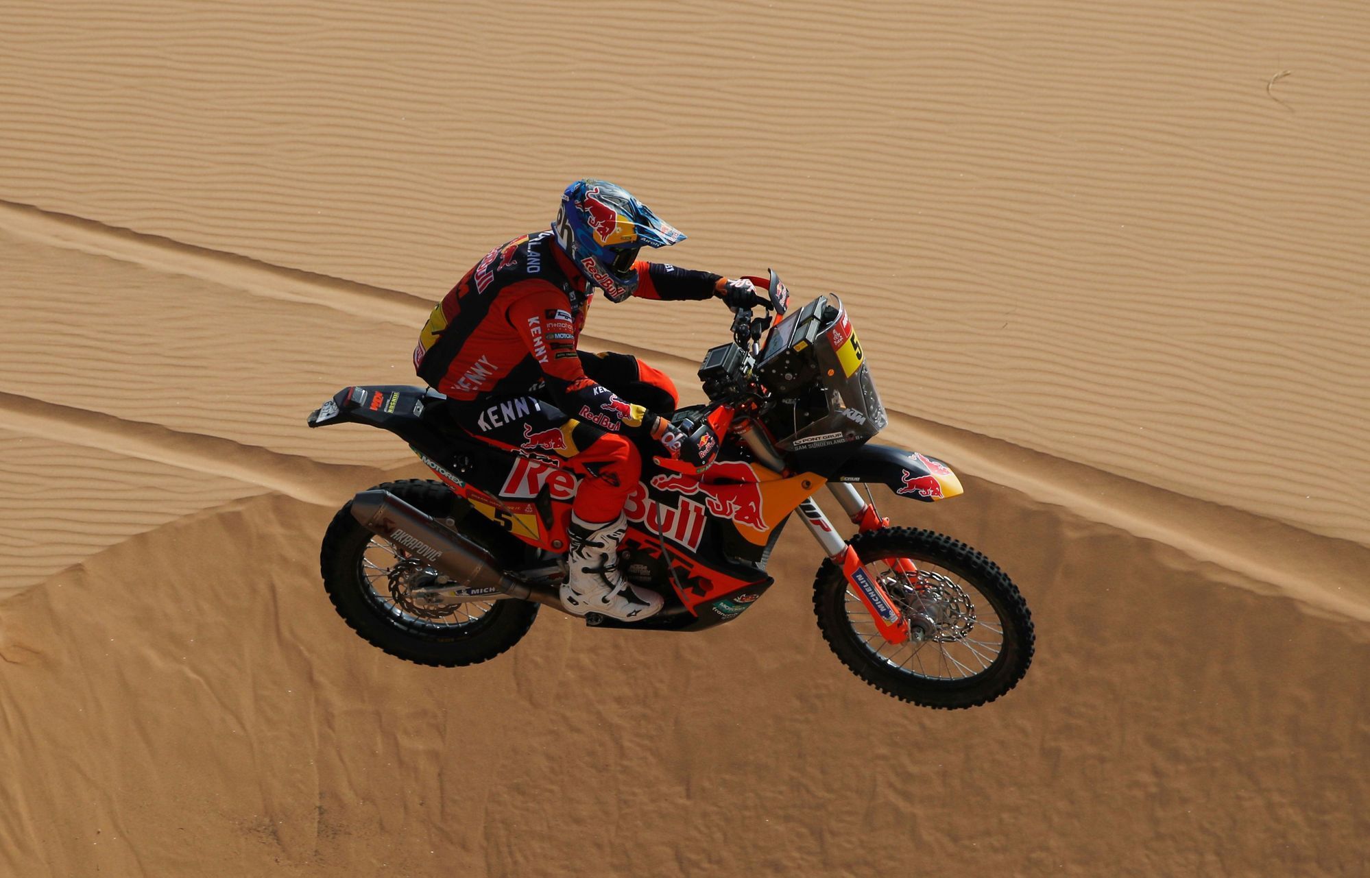 Sam Sunderland (KTM) v 4. etapě Rallye Dakar 2021