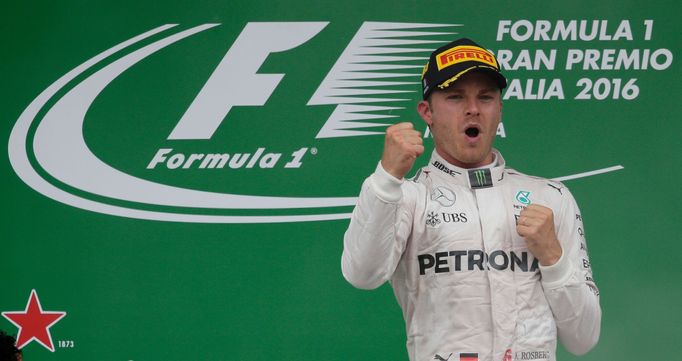 Nico Rosberg, vítěz VC Itálie 2016