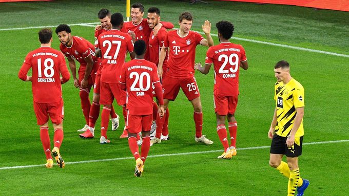 Radost hráčů Bayernu