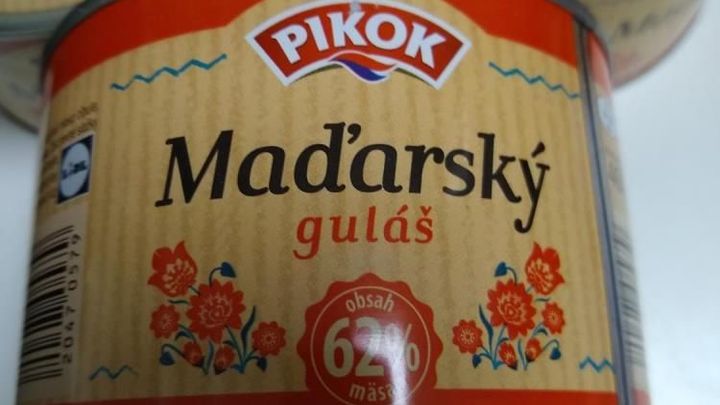 Maďarský guláš lákal na více masa, než obsahoval. Inspekce ho odhalila v Lidlu; Zdroj foto: SZPI