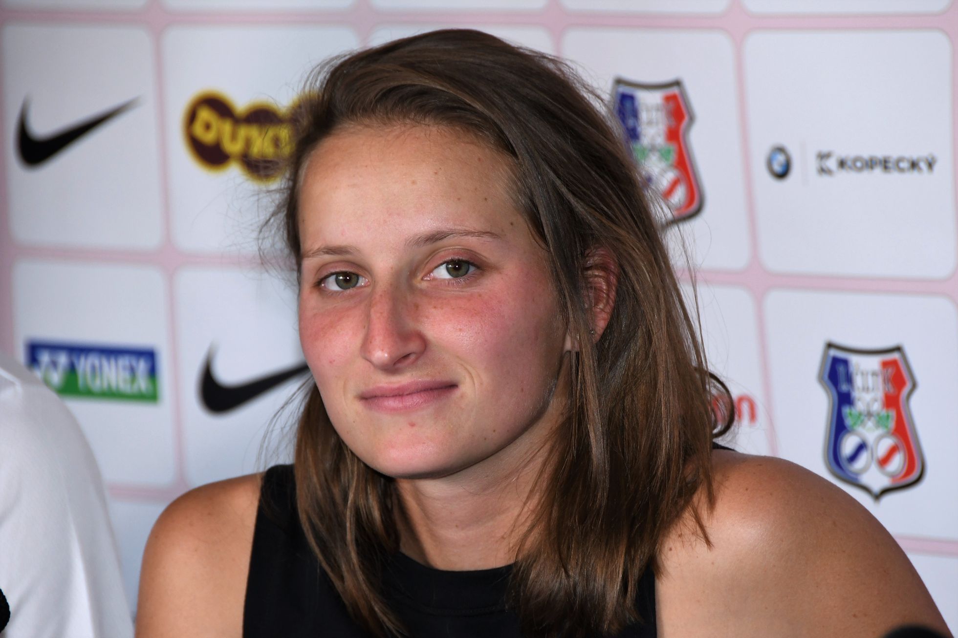 Markéta Vondroušová na Štvanici po návratu z French Open 2019