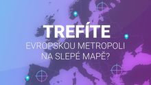 Trefte město na slepé mapě Evropy. Vyzkoušejte si, jak dobře znáte rodný kontinent