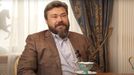 Oligarcha Konstantin Malofejev, majitel propagandistického média Cargrad, které oddaně podporuje kremelského diktátora Vladimira Putina.