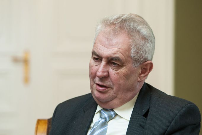 Prezident Miloš Zeman