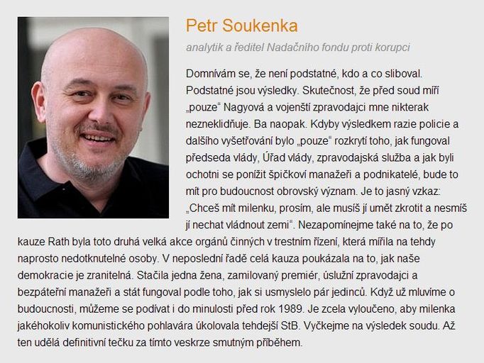 Uplynul rok od policejního zásahu na Úřadu vlády. Ptali jsme se, jak byste v tomto případě zhodnotili práci policistů a státních zástupců?